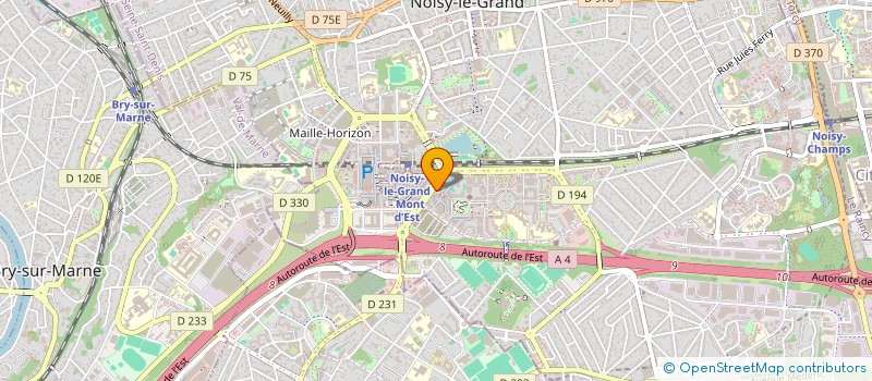 localisation de l'entreprise RICHARD  NOISY-LE-GRAND