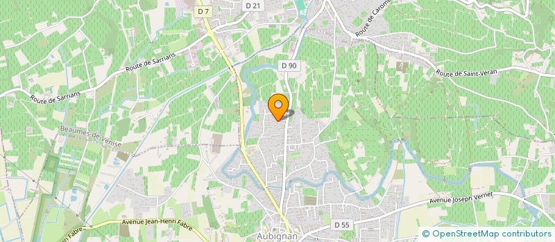 localisation de l'entreprise RICHARD  AUBIGNAN