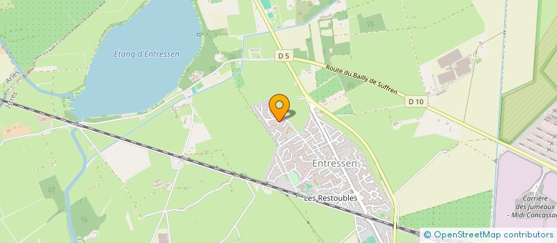 localisation de l'entreprise RICHARD A C  ISTRES