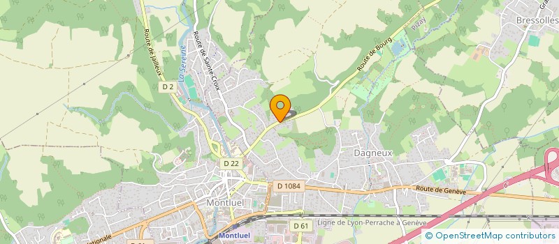 localisation de l'entreprise RICHARD AIDES ET CONSEILS à DAGNEUX