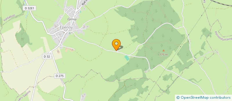 localisation de l'entreprise RICHARD ALEXANDRE  EPENOY