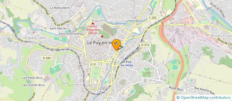 localisation de l'entreprise RICHARD CARRELAGES à LE PUY-EN-VELAY