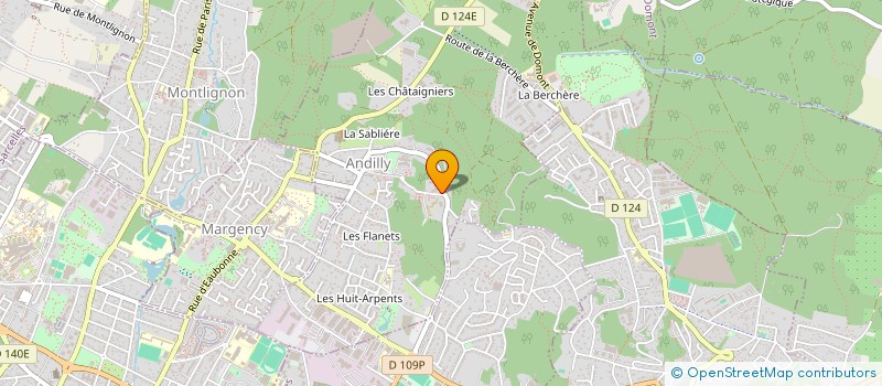 localisation de l'entreprise RICHARD COMPANY LTD  ANDILLY