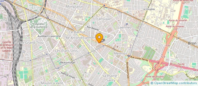 localisation de l'entreprise RICHARD DEBON HOLDING  LYON