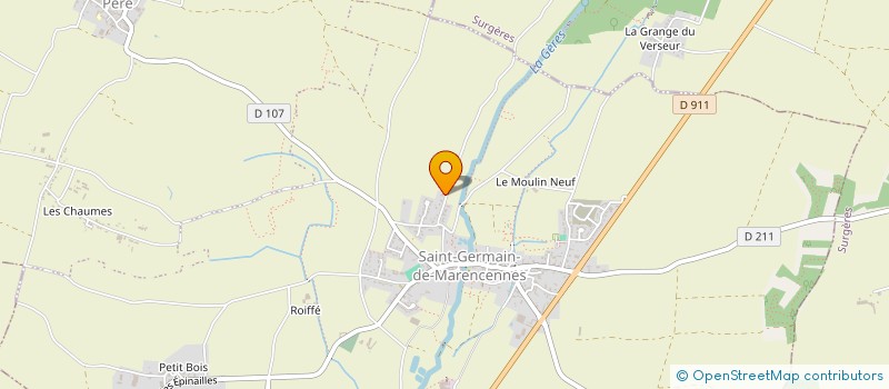 localisation de l'entreprise RICHARD DUBOIS  SAINT-PIERRE-LA-NOUE