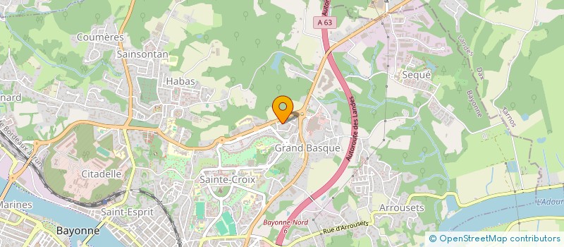 localisation de l'entreprise RICHARD FAMILY à BAYONNE
