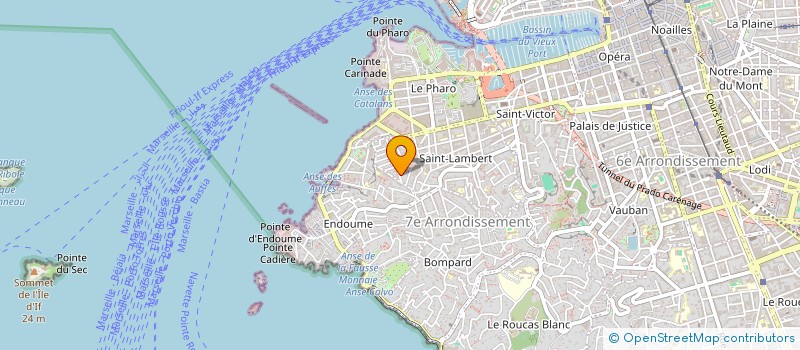 localisation de l'entreprise RICHARD FINANCE  MARSEILLE