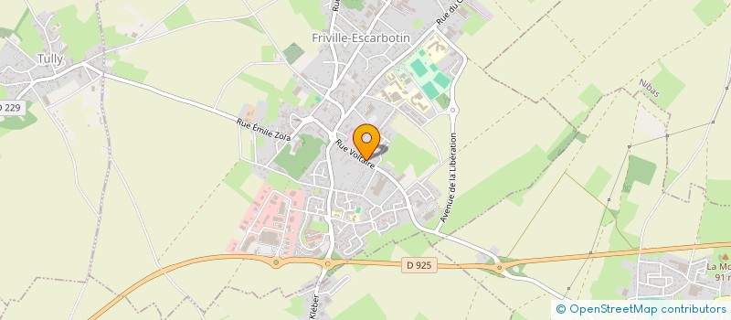 localisation de l'entreprise RICHARD FREDERIC  FRIVILLE-ESCARBOTIN
