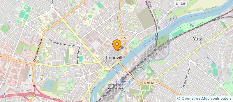 localisation de l'entreprise RICHARD G.  THIONVILLE