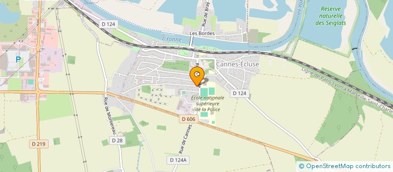 localisation de l'entreprise RICHARD GROUP INVEST  CANNES-ECLUSE