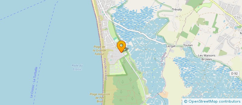 localisation de l'entreprise RICHARD INDIVISION  LA TURBALLE