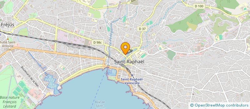 localisation de l'entreprise RICHARD MUSCAT ET FANNY LATIL AVOCATS ASSOCIES à SAINT-RAPHAEL