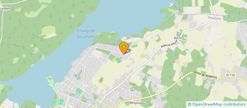 localisation de l'entreprise RICHARD NATION  SOUSTONS