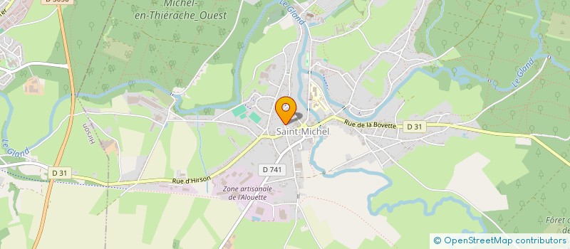 localisation de l'entreprise RICHARD PHILIPPE à SAINT MICHEL