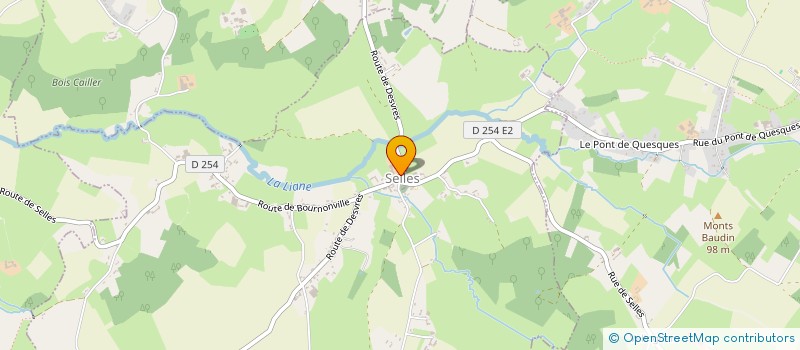 localisation de l'entreprise RICHARD PHILIPPE  SELLES