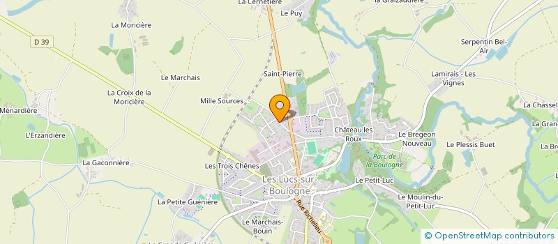 localisation de l'entreprise RICHARD ROUSSE à BELLEVIGNY