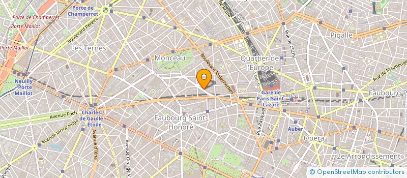localisation de l'entreprise RICHARD SARL à PARIS