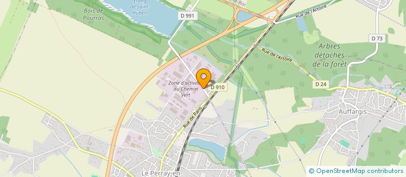 localisation de l'entreprise RICHARD SERVICES à CHAVILLE