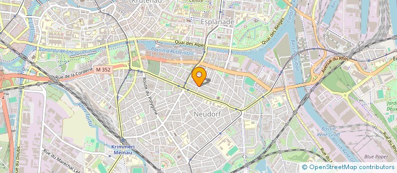 localisation de l'entreprise RICHARD TRAITEUR à STRASBOURG