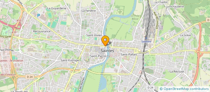 localisation de l'entreprise RICHARD TRAITEUR  CHANIERS