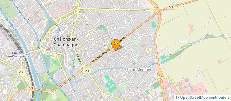 localisation de l'entreprise RICHARD WINERY  CHALONS-EN-CHAMPAGNE