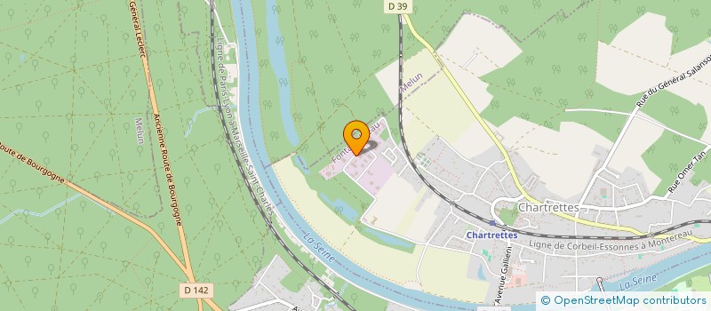 localisation de l'entreprise RICHARD-ZHA  CHARTRETTES