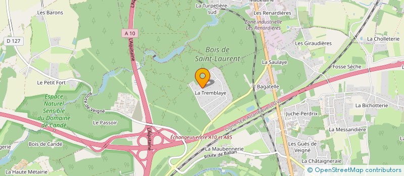 localisation de l'entreprise RICHARDETS EXPANSION SARL à VEIGNE