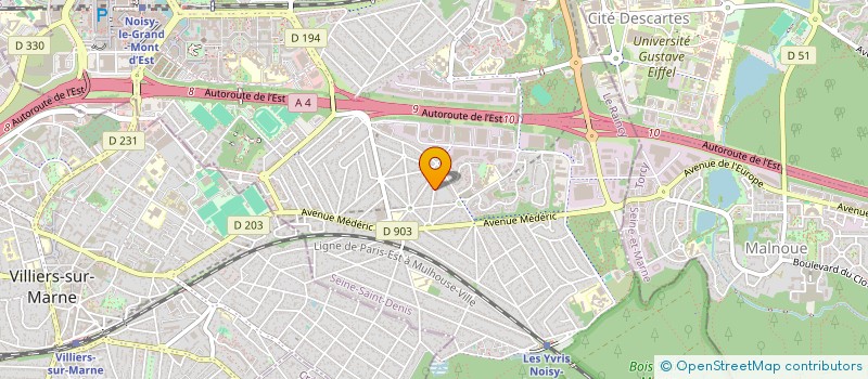 localisation de l'entreprise RICHARDETS UN JOUR, RICHARDETS TOUJOURS  NOISY-LE-GRAND