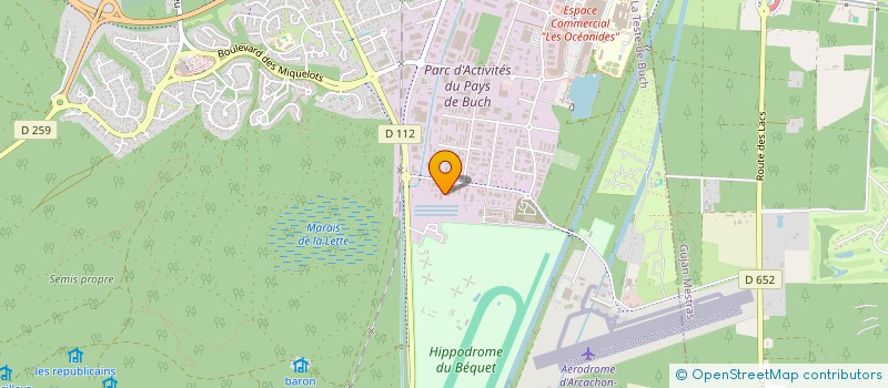 localisation de l'entreprise RICHARDSON à LA TESTE-DE-BUCH