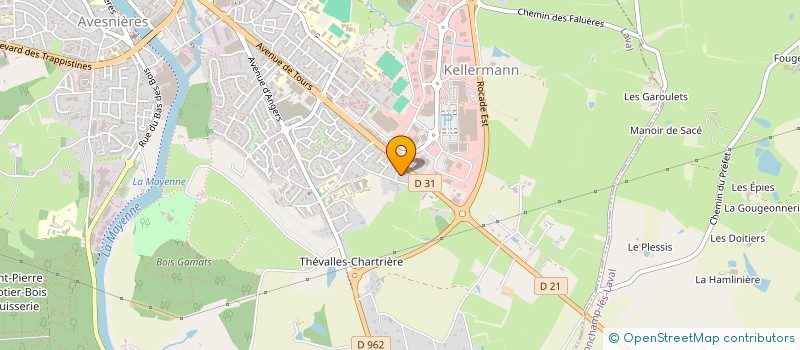 localisation de l'entreprise RICHARHANE  LAVAL