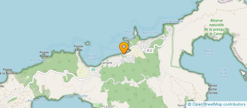 localisation de l'entreprise RICHARNE  TRINITE