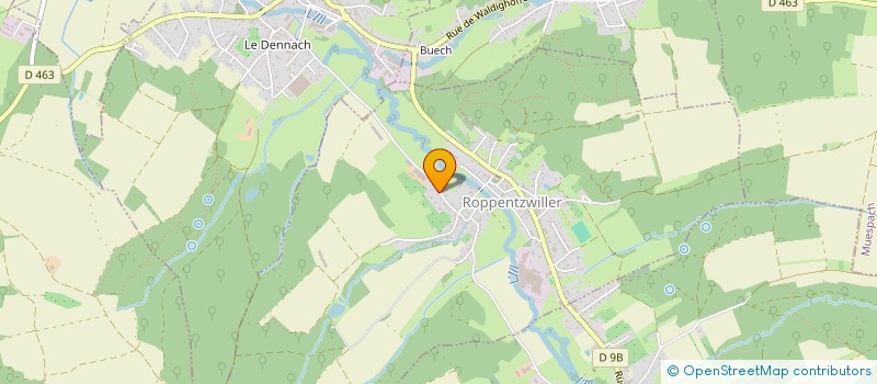 localisation de l'entreprise RICHART  ROPPENTZWILLER