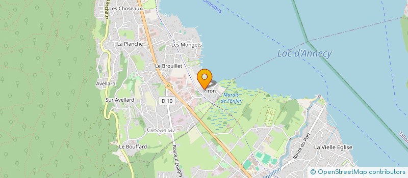 localisation de l'entreprise RICHBELL  SEVRIER