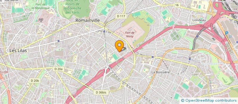 localisation de l'entreprise RICHDIL88 à ROMAINVILLE