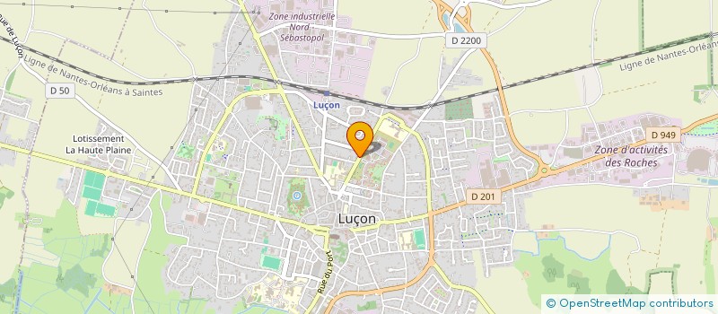localisation de l'entreprise RICHE SERVICE à LUCON