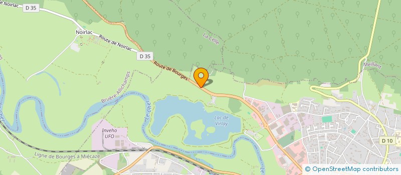 localisation de l'entreprise RICHEBONNE  SAINT-AMAND-MONTROND