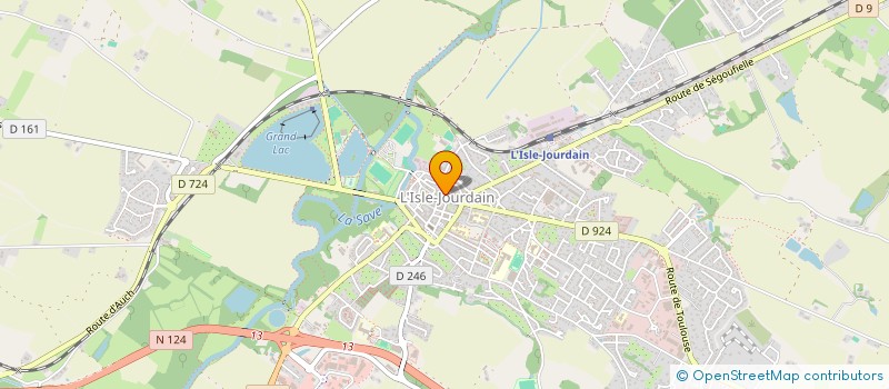 localisation de l'entreprise RICHEERS  L'ISLE-JOURDAIN