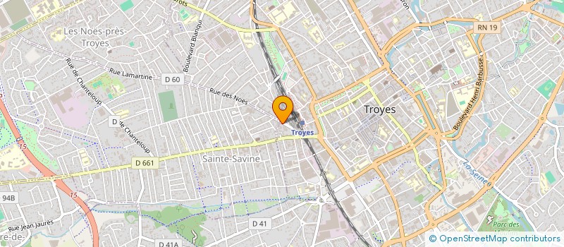 localisation de l'entreprise RICHEFORT  TROYES