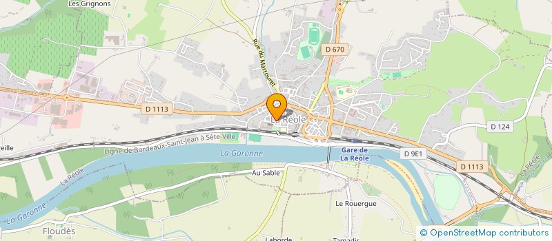 localisation de l'entreprise RICHELIEU  LA REOLE