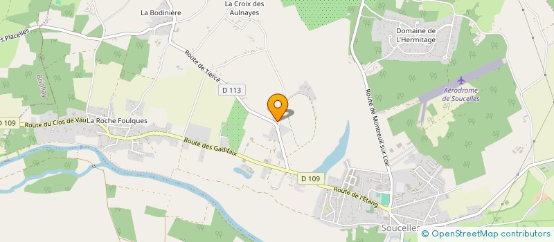 localisation de l'entreprise RICHELIEU  MONTREUIL-SUR-LOIR