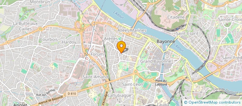 localisation de l'entreprise RICHELIEU 6440 à BAYONNE