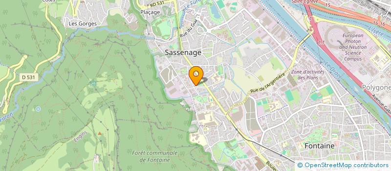 localisation de l'entreprise RICHELIEU  VALENCE