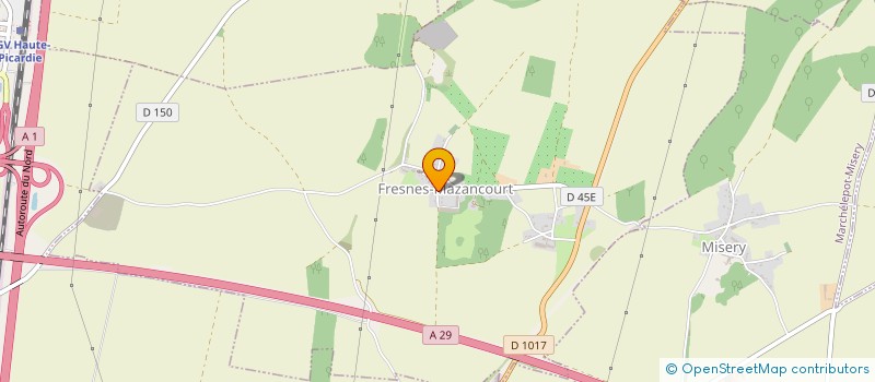 localisation de l'entreprise RICHELIEU CORPORATE à CHAULNES