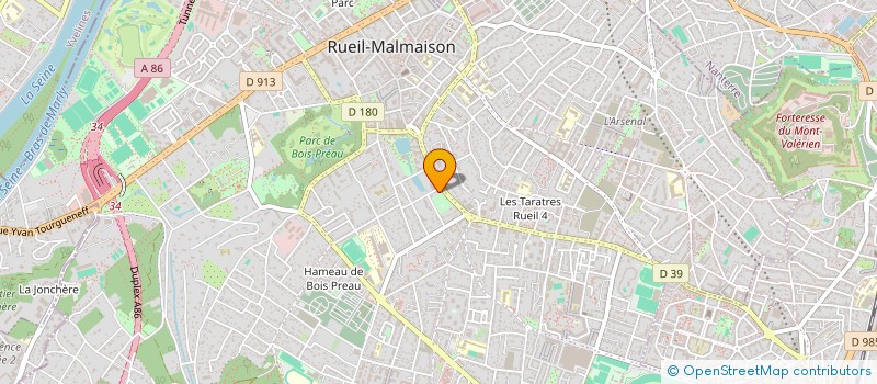 localisation de l'entreprise RICHELIEU ZURICK à RUEIL-MALMAISON
