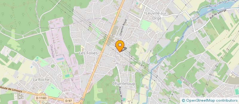 localisation de l'entreprise RICHEMONDESHOP  LEUVILLE-SUR-ORGE