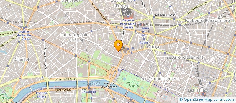 localisation de l'entreprise RICHEMONT HOLDING FRANCE  PARIS