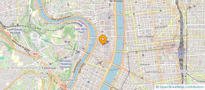 localisation de l'entreprise RICHEMONT & JOURDIER  LYON