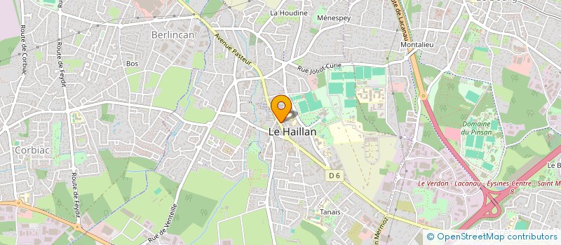 localisation de l'entreprise RICHER à LE HAILLAN