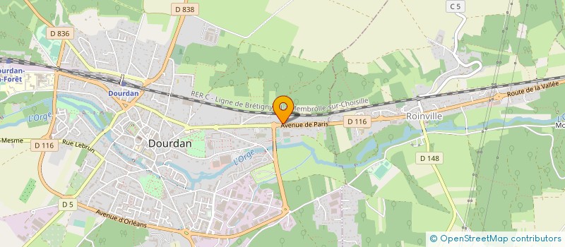 localisation de l'entreprise RICHEROLLE à DOURDAN