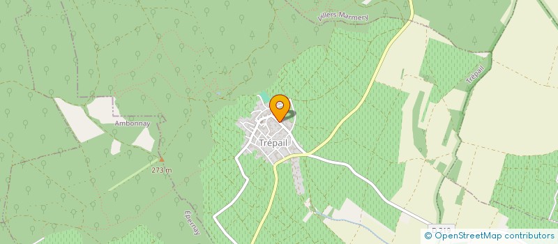 localisation de l'entreprise RICHET KRAMP  TREPAIL